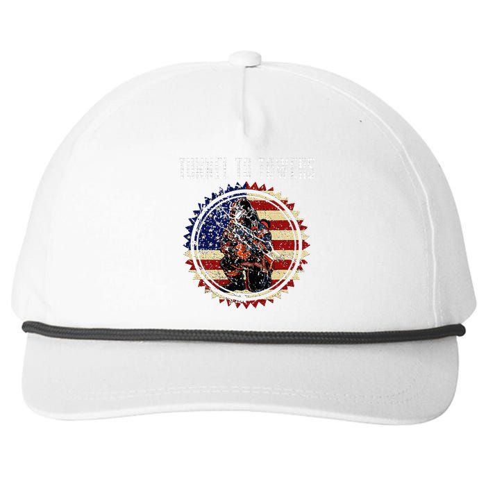 Tunnel To Towers America Flag Inserts Snapback Five-Panel Rope Hat