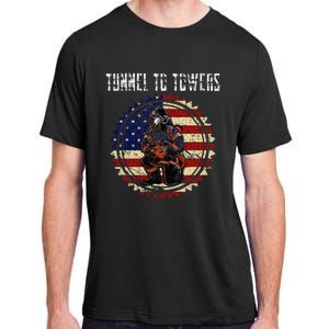 Tunnel To Towers America Flag Inserts Adult ChromaSoft Performance T-Shirt