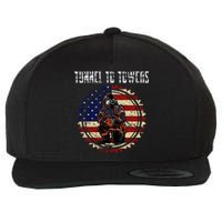 Tunnel To Towers America Flag Inserts Wool Snapback Cap