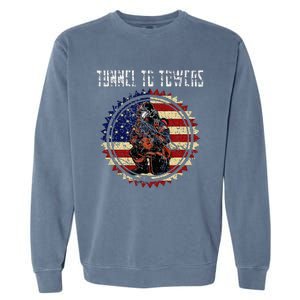 Tunnel To Towers America Flag Inserts Garment-Dyed Sweatshirt