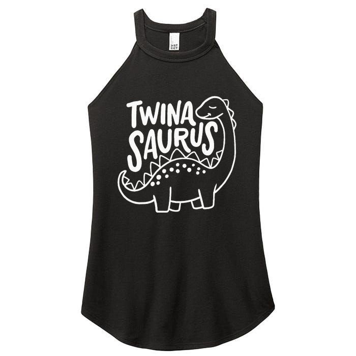 Twins Twin Twinasaurus Women's Perfect Tri Rocker Tank