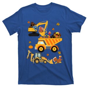 Thanksgiving Turkey Truck Construction Vehicle Fall T-Shirt