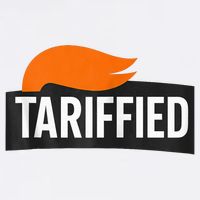 Tarified Tariffs Tariff-ied Funny Political Tariffs  Button