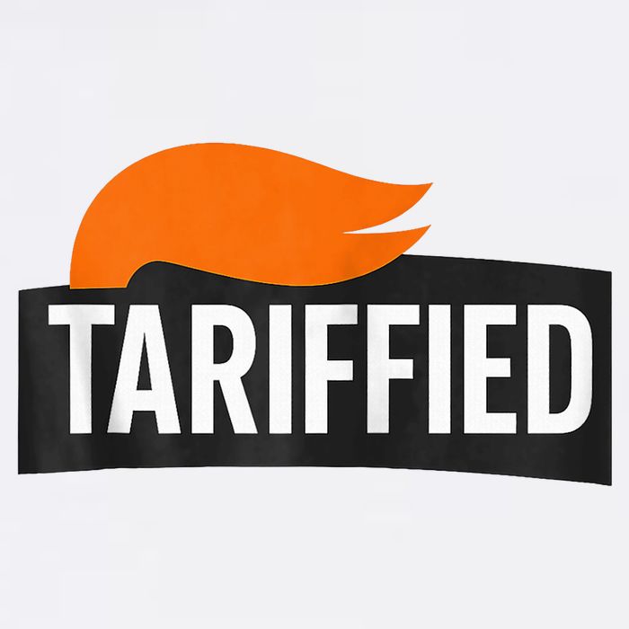 Tarified Tariffs Tariff-ied Funny Political Tariffs  Button