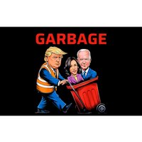 Time To Take Out The Garbage Funny Garbage For Trump 2024 Bumper Sticker