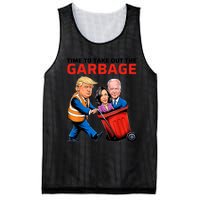 Time To Take Out The Garbage Funny Garbage For Trump 2024 Mesh Reversible Basketball Jersey Tank