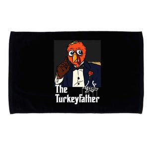 The TurkeyFather Thanksgiving Day Fall Autumn Microfiber Hand Towel