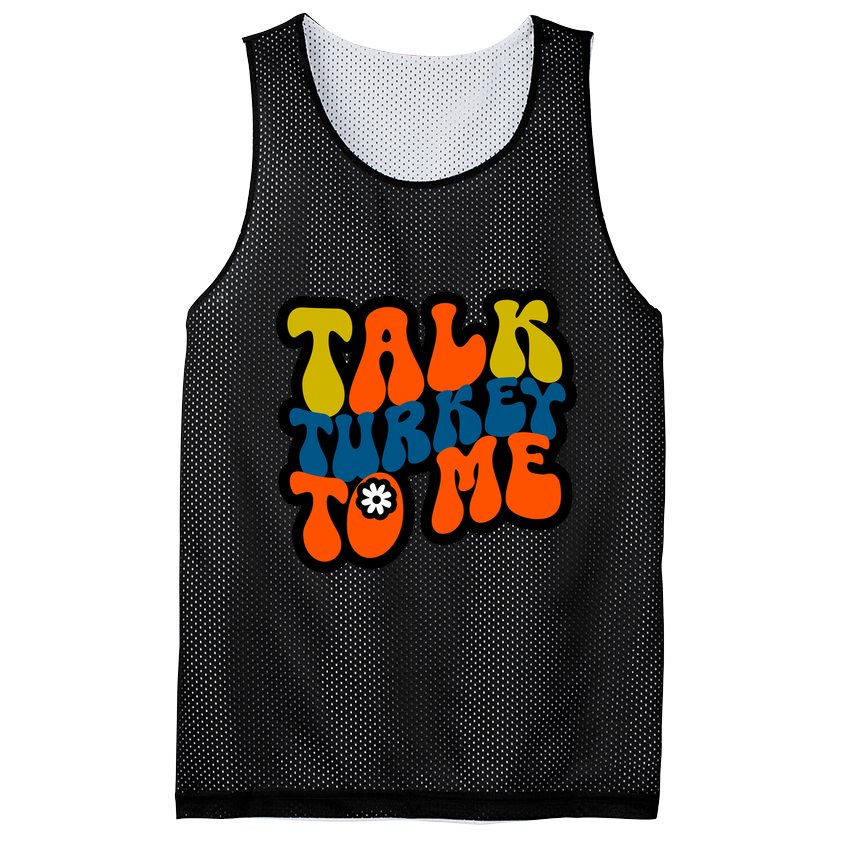 Talk Turkey To Me Mesh Reversible Basketball Jersey Tank