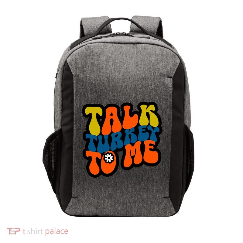 Talk Turkey To Me Vector Backpack