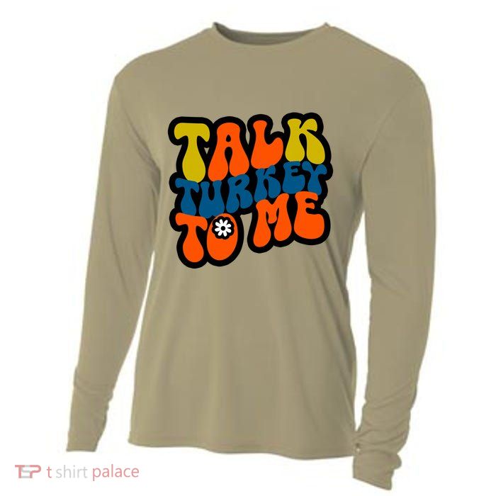 Talk Turkey To Me Cooling Performance Long Sleeve Crew