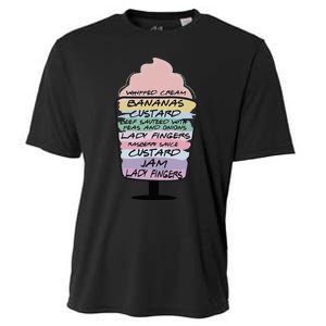 Thanksgiving Trifle Turkey Feast Cooling Performance Crew T-Shirt