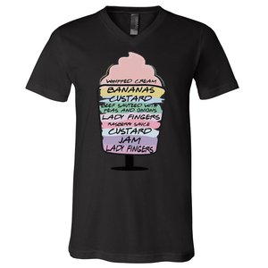 Thanksgiving Trifle Turkey Feast V-Neck T-Shirt