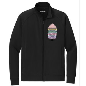 Thanksgiving Trifle Turkey Feast Stretch Full-Zip Cadet Jacket