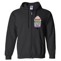 Thanksgiving Trifle Turkey Feast Full Zip Hoodie