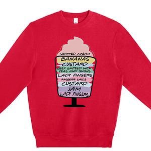 Thanksgiving Trifle Turkey Feast Premium Crewneck Sweatshirt