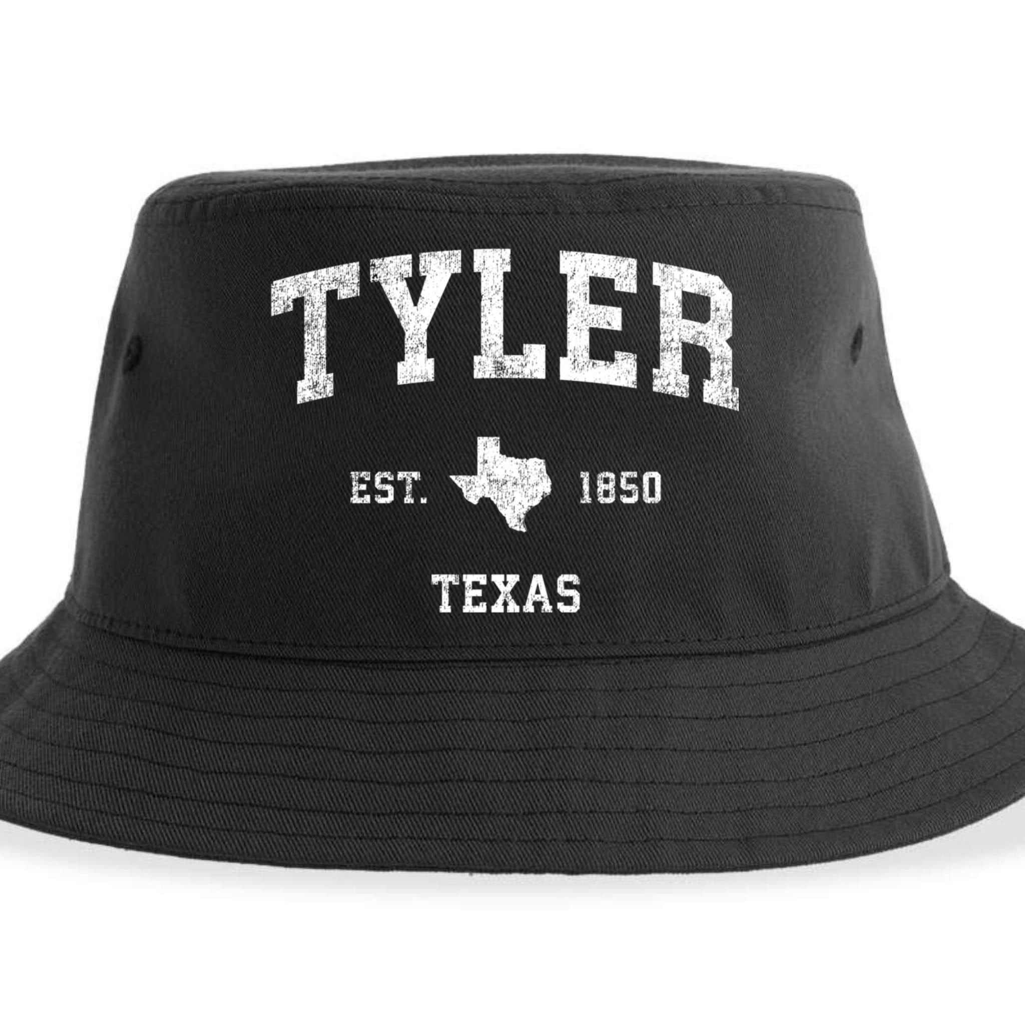 Tyler Texas Tx Vintage Sports Sustainable Bucket Hat