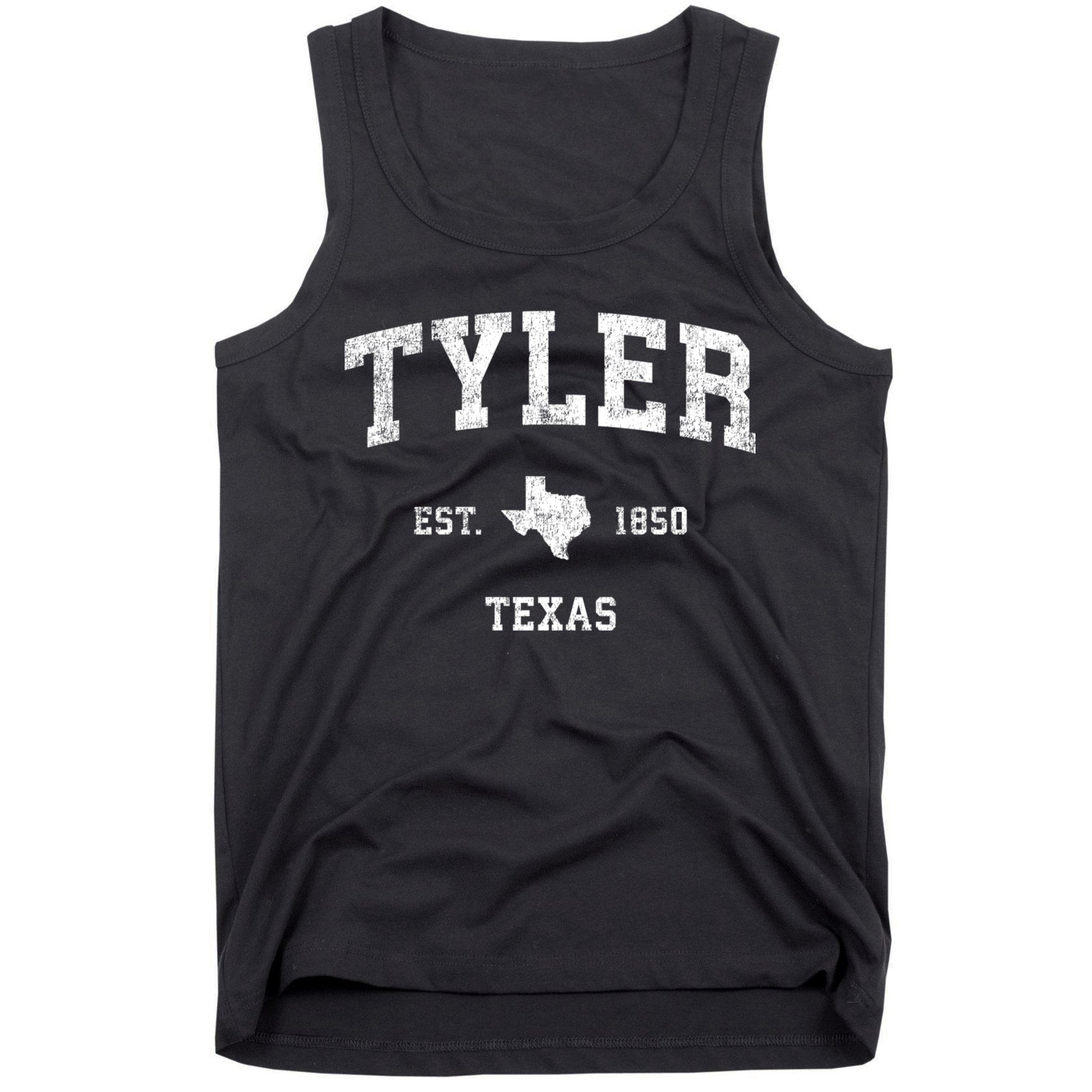 Tyler Texas Tx Vintage Sports Tank Top