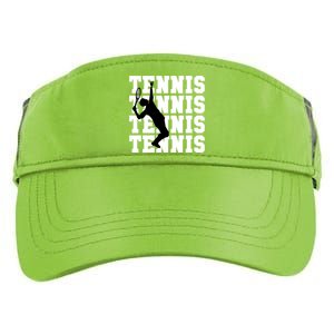 Tennis, Tennis, Tennis I Love Tennis Adult Drive Performance Visor