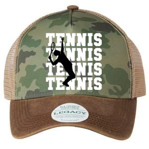 Tennis, Tennis, Tennis I Love Tennis Legacy Tie Dye Trucker Hat