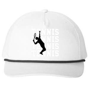 Tennis, Tennis, Tennis I Love Tennis Snapback Five-Panel Rope Hat