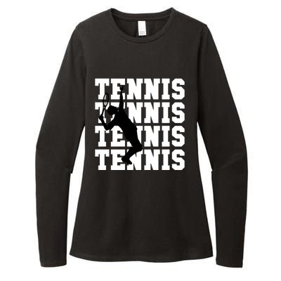 Tennis, Tennis, Tennis I Love Tennis Womens CVC Long Sleeve Shirt