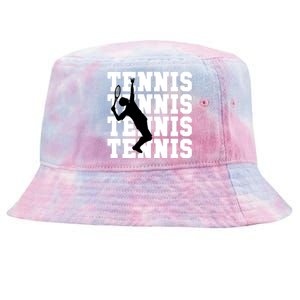 Tennis, Tennis, Tennis I Love Tennis Tie-Dyed Bucket Hat