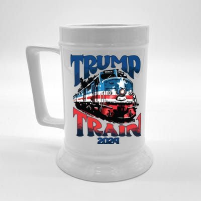 Trump Train Trump 2024 Beer Stein