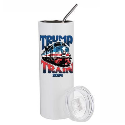 Trump Train Trump 2024 Stainless Steel Tumbler