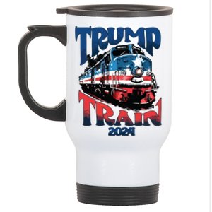 Trump Train Trump 2024 Stainless Steel Travel Mug