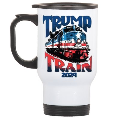 Trump Train Trump 2024 Stainless Steel Travel Mug