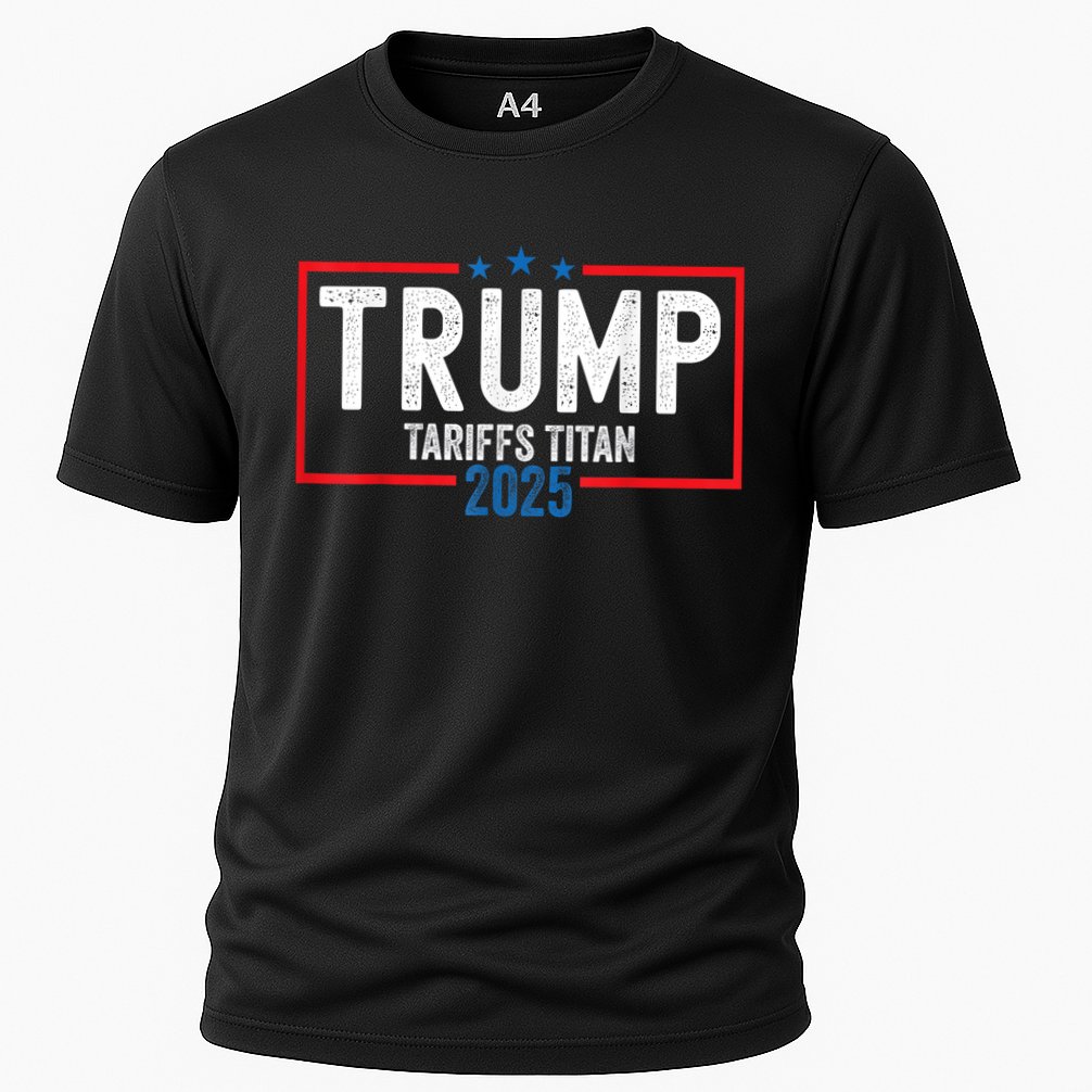 Trump Tariffs Titan 2025 Standing Up To China Patriot Cooling Performance Crew T-Shirt