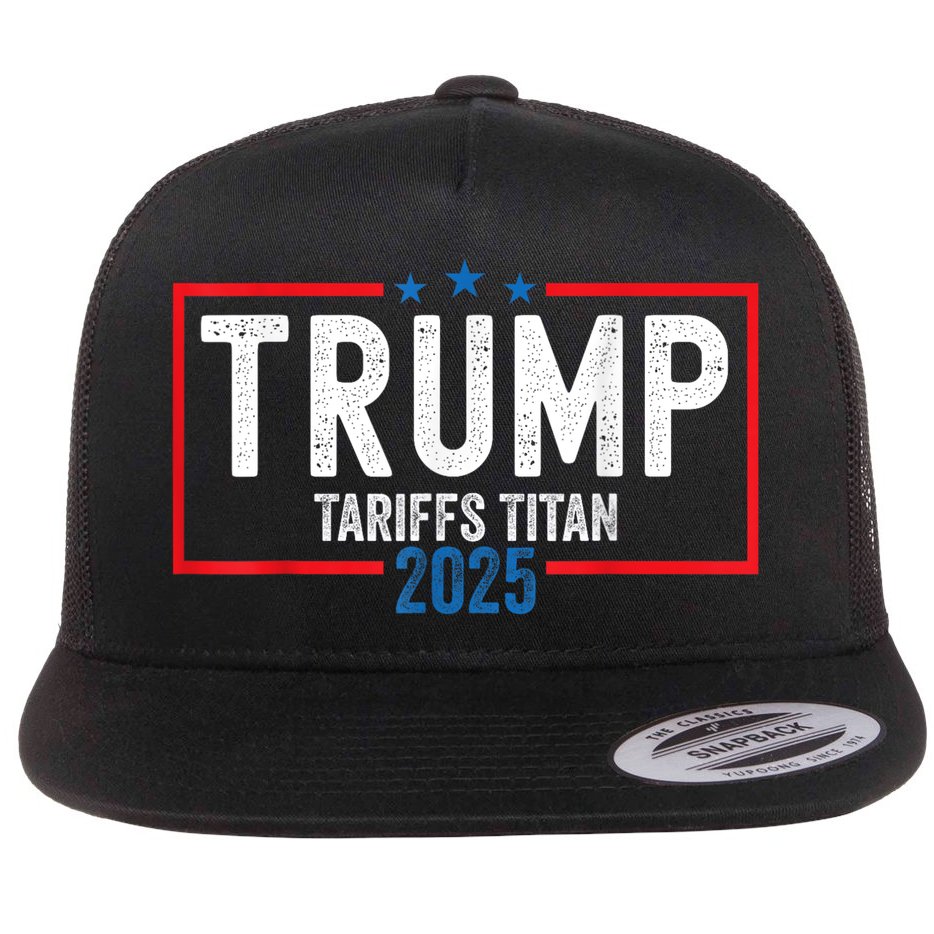 Trump Tariffs Titan 2025 Standing Up To China Patriot Flat Bill Trucker Hat