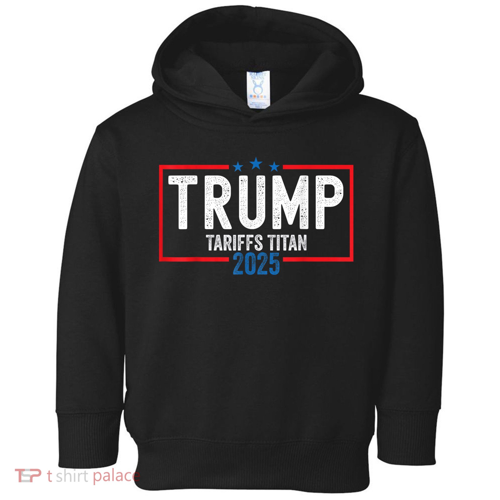 Trump Tariffs Titan 2025 Standing Up To China Patriot Toddler Hoodie
