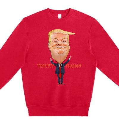 Tricky Trump Premium Crewneck Sweatshirt