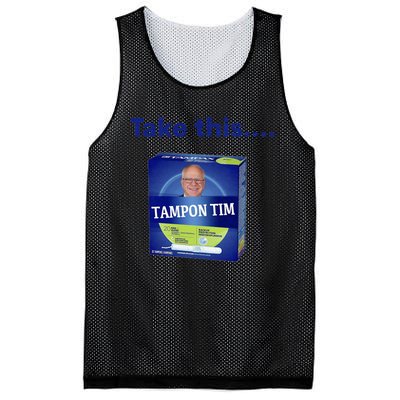 Tampontim Tampon Tim Funny KamalaS Vice President Tim Walz Mesh Reversible Basketball Jersey Tank