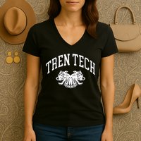 Tren Tech Women's V-Neck T-Shirt