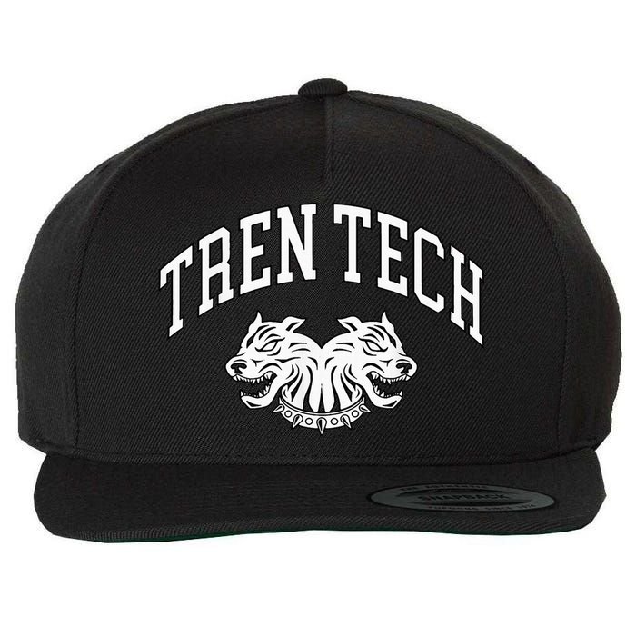 Tren Tech Wool Snapback Cap