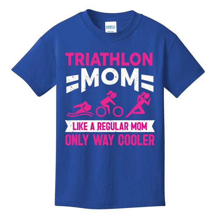 Triatlon Triathlete Triathlon Mom Gift Kids T-Shirt