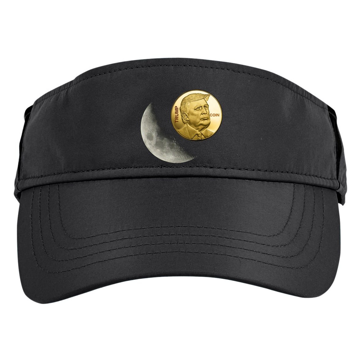 $Trump To The Moon Adult Drive Performance Visor