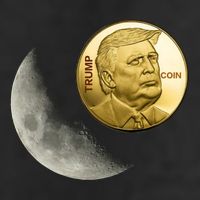 $Trump To The Moon Adult Drive Performance Visor