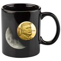 $Trump To The Moon 11oz C Handle Ceramic Mug