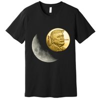 $Trump To The Moon Premium T-Shirt