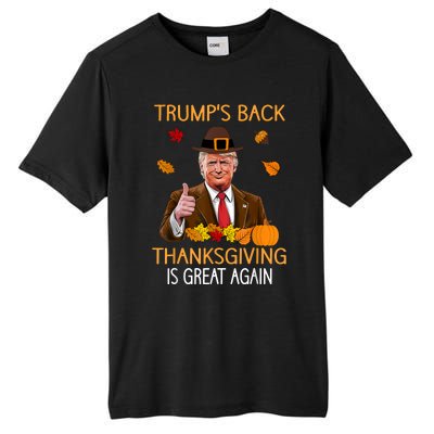 Trump Thanksgiving Turkey Autumn Fall Thankful Tall Fusion ChromaSoft Performance T-Shirt