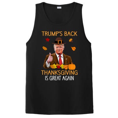 Trump Thanksgiving Turkey Autumn Fall Thankful PosiCharge Competitor Tank