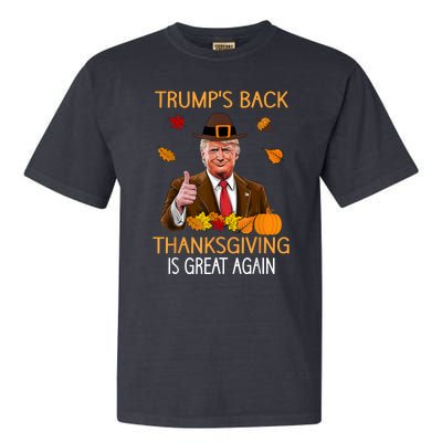 Trump Thanksgiving Turkey Autumn Fall Thankful Garment-Dyed Heavyweight T-Shirt