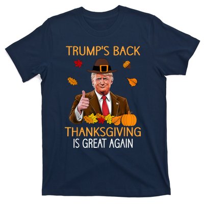 Trump Thanksgiving Turkey Autumn Fall Thankful T-Shirt