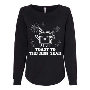 Toast To The New Year Party New YearS Eve Groovy Cool Gift Womens California Wash Sweatshirt