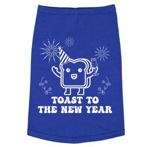 Toast To The New Year Party New YearS Eve Groovy Cool Gift Doggie Tank