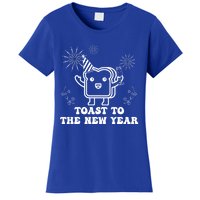 Toast To The New Year Party New YearS Eve Groovy Cool Gift Women's T-Shirt