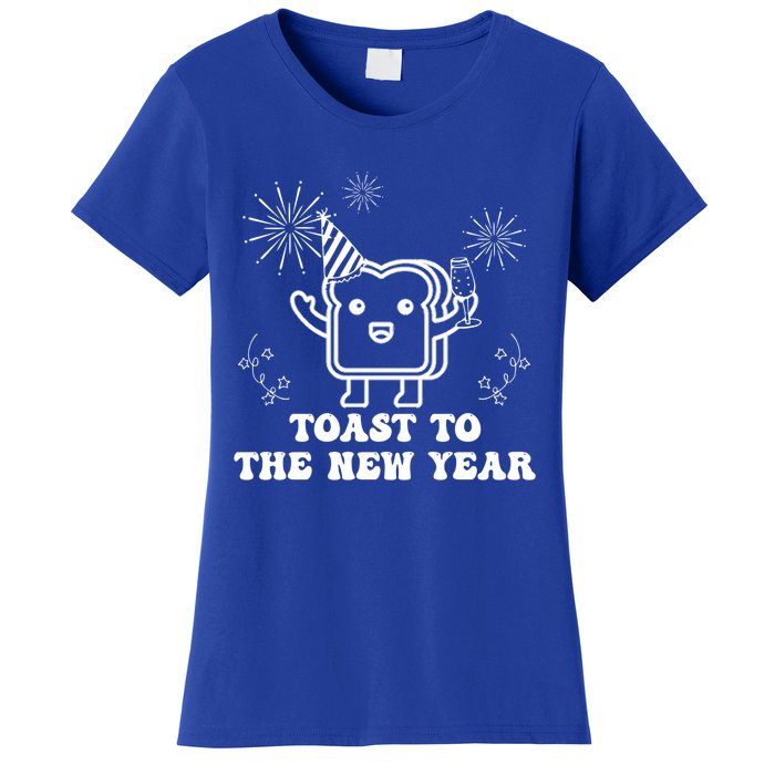 Toast To The New Year Party New YearS Eve Groovy Cool Gift Women's T-Shirt